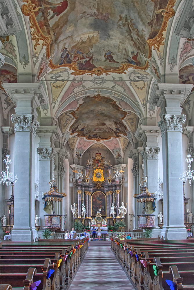 Die Stadtkirche in Amorbach