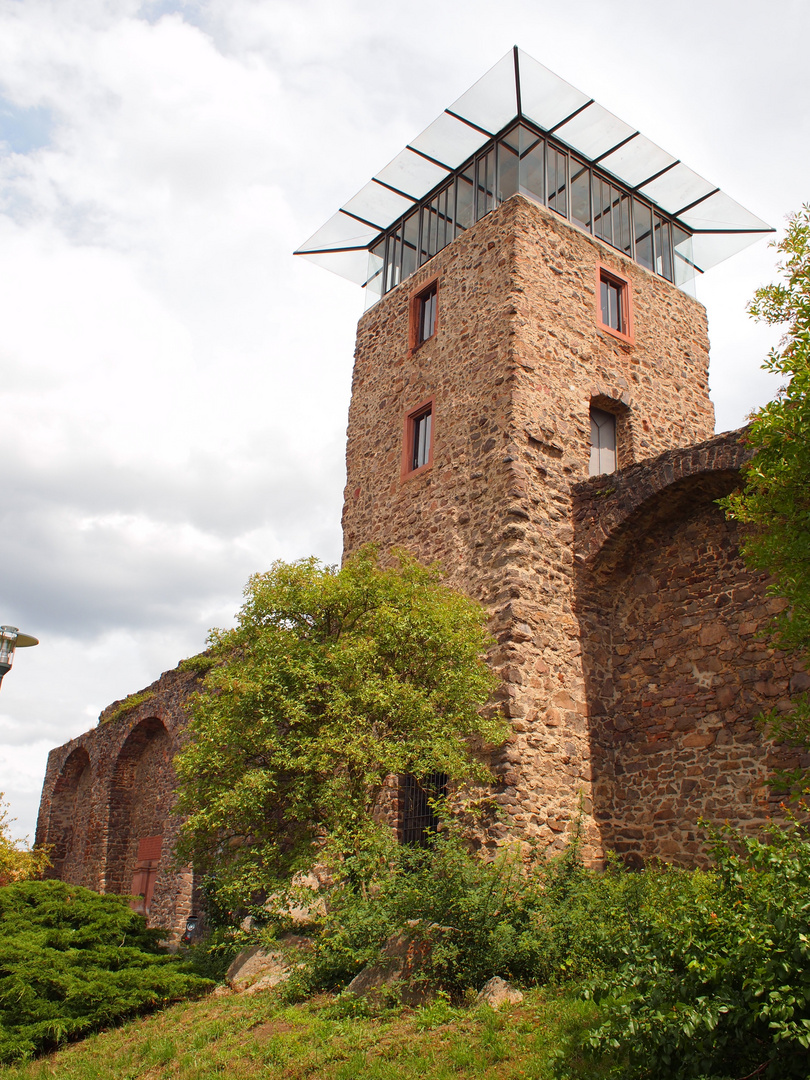 Die Stadtmauer in Darmstadt