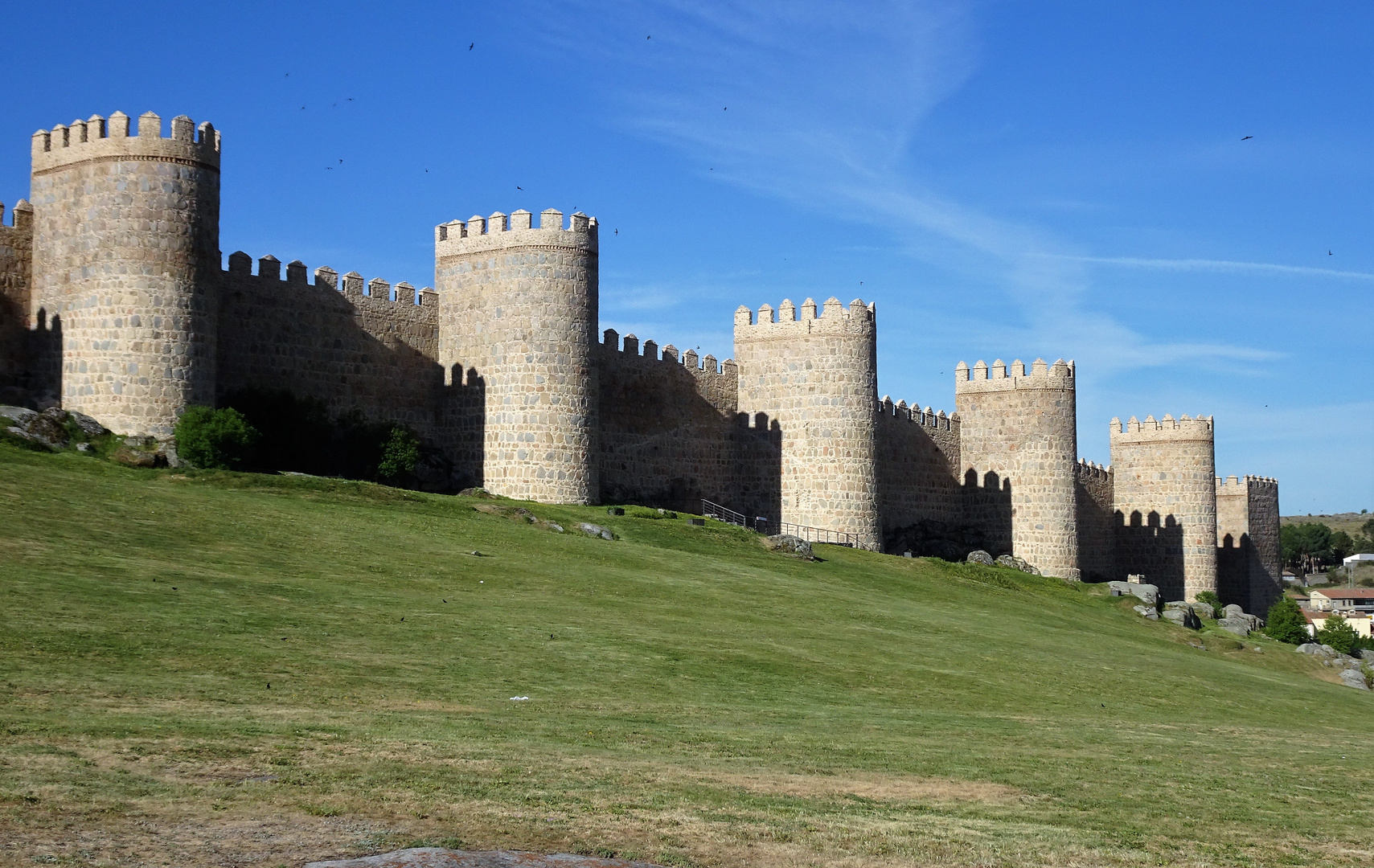 Die Stadtmauer von Avila