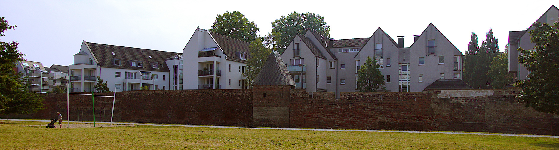 Die Stadtmauer von Duisburg