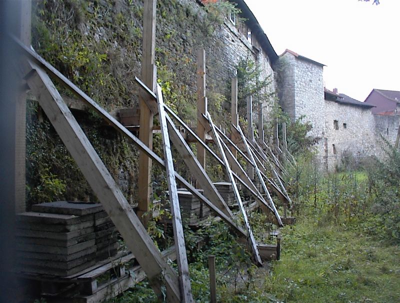 Die Stadtmauer von Einbeck