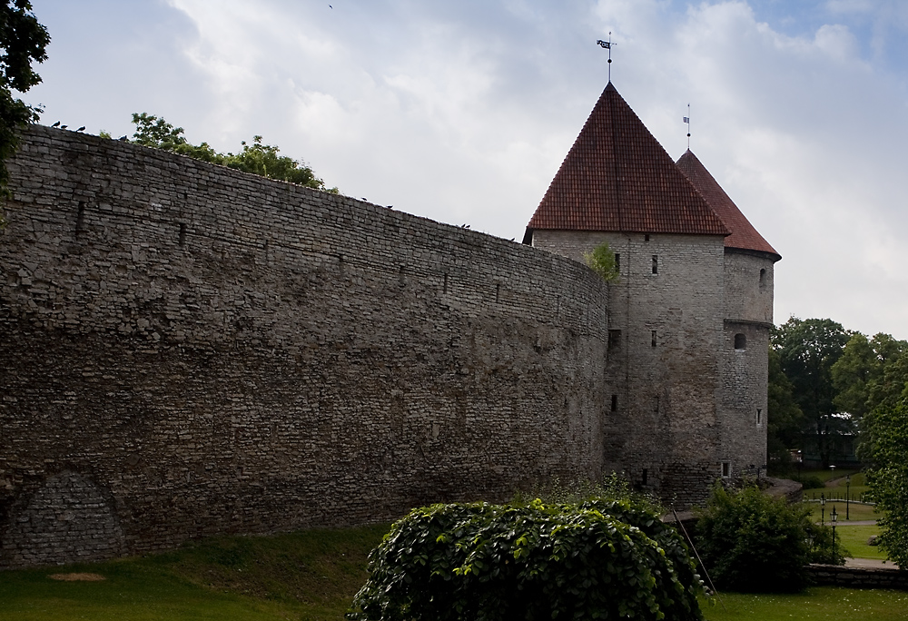 Die Stadtmauer von Tallinn