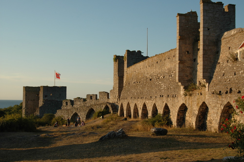 Die Stadtmauer von Visby