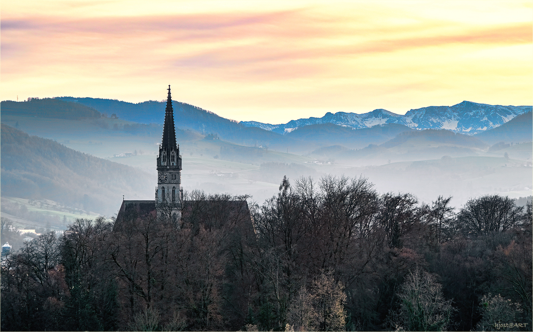 die Stadtpfarrkirche ...