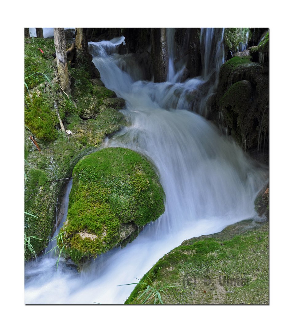 Die ständige Bewegung des Wassers...