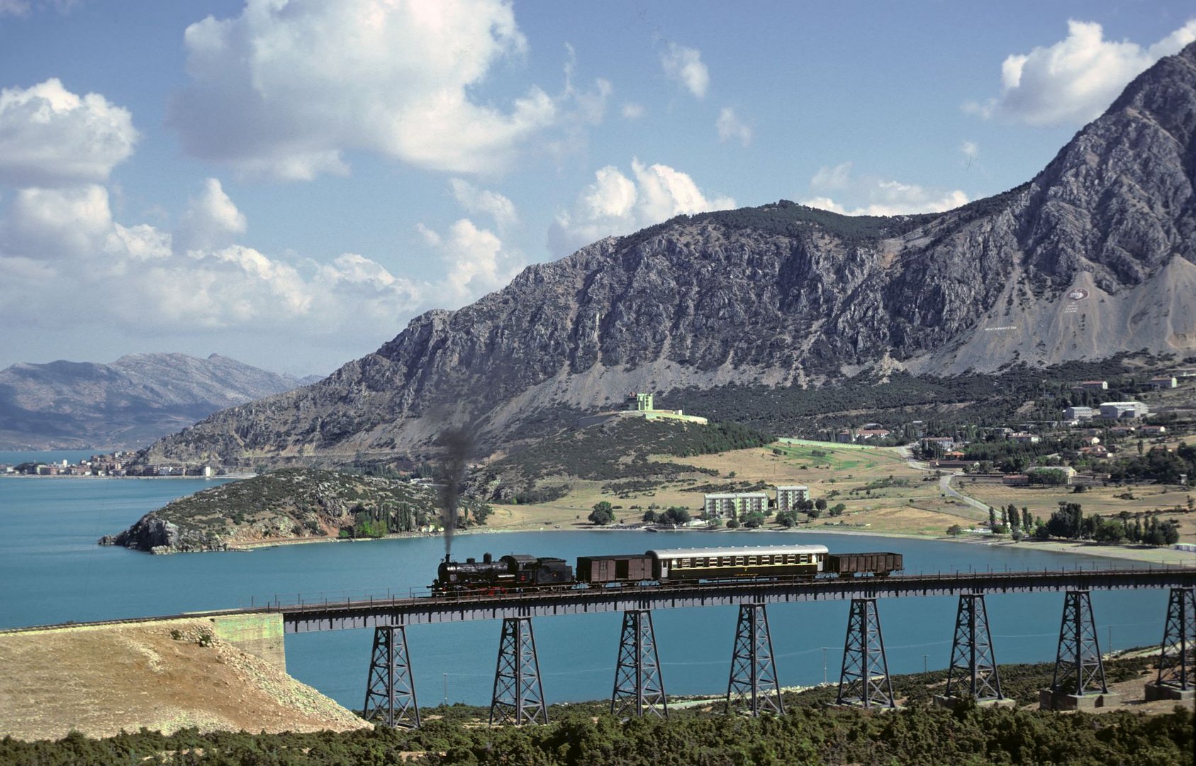 Die STahlbrücke von Egridir,mjtverantwortlich for den Einsätz leichter Loks, wie pr. G8