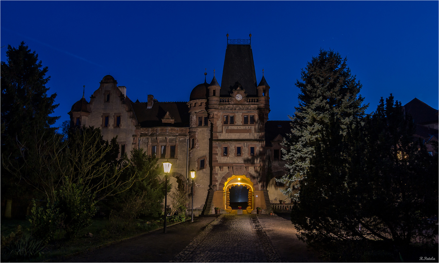 Die Standartansicht der Veltheimsburg