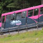 Die Standseilbahn zur Rosshütte in Seefeld ...