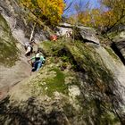 Die "Starke Stiege" in der sächsischen Schweiz