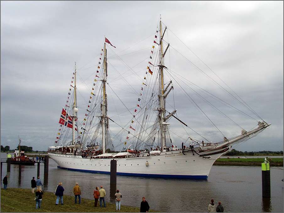 Die STATSRAAD LEHMKUHL zu Besuch in Elsfleth