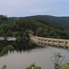 Die Staumauer am Hohenwartestausee