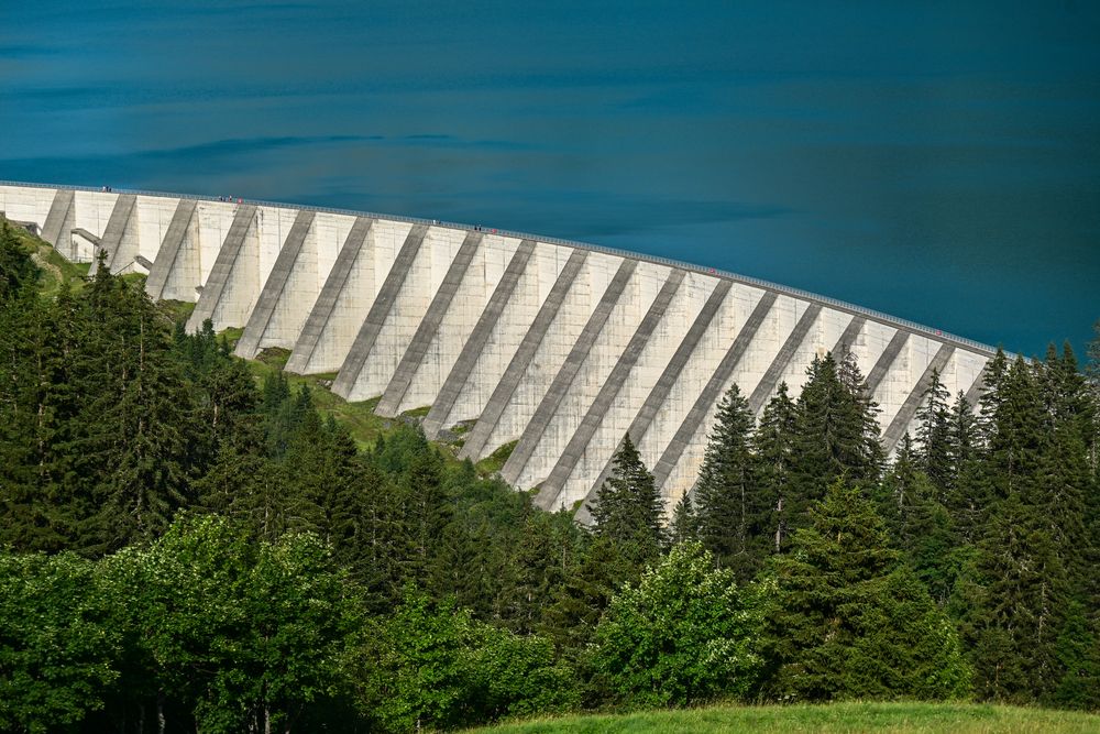 Die Staumauer Foto & Bild france, nikon, world Bilder auf
