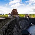 Die Staumauer des Möhnesee