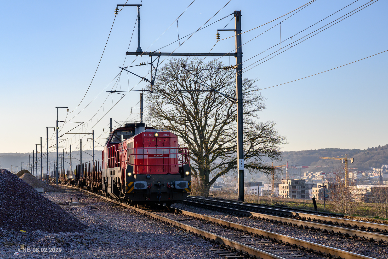 Die Steigung ist fast geschafft