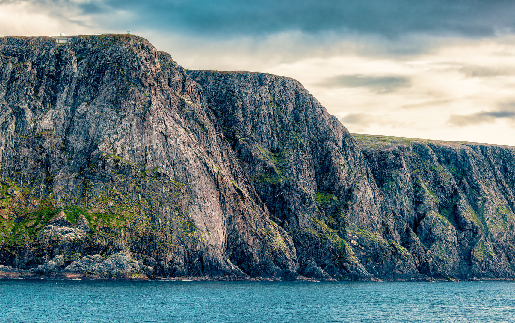 Die Steilküste am Nordkapp