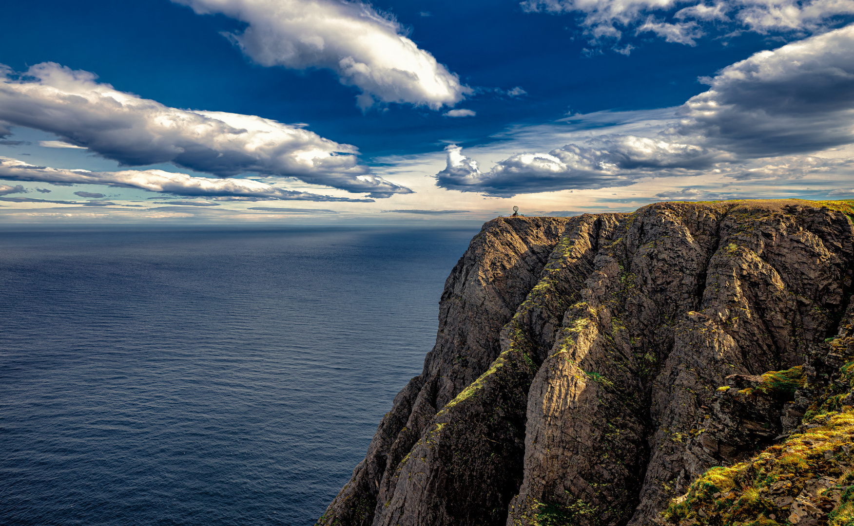 Die Steilküste am Nordkapp - Davvinjárgga