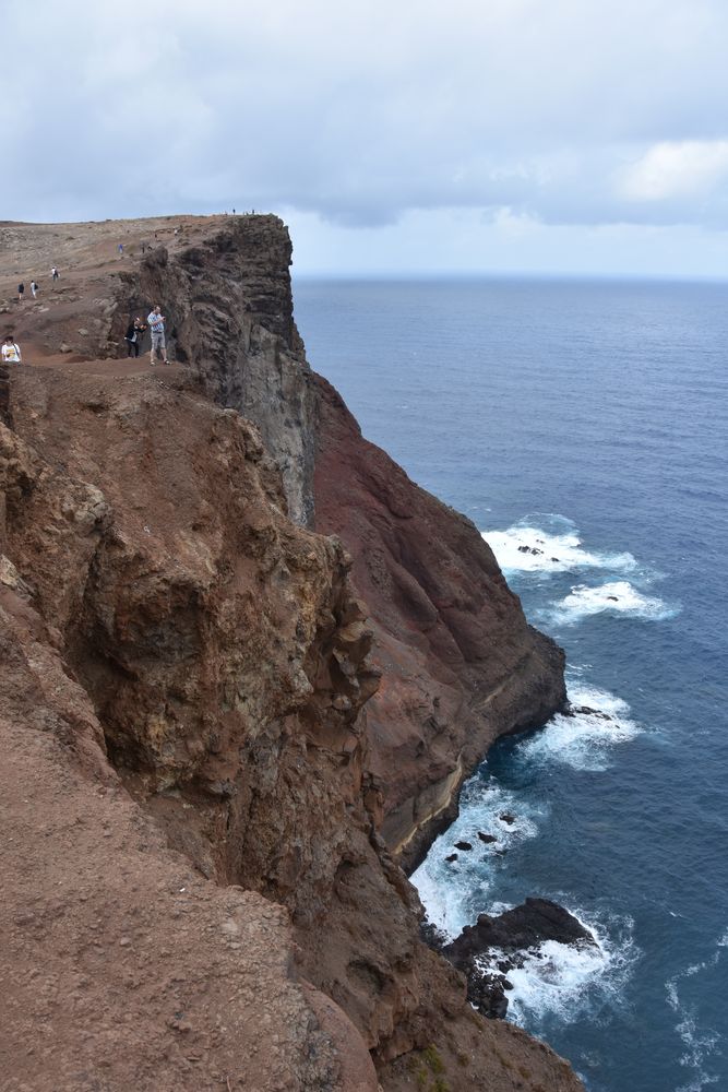 Die Steilküste der Ponta de Sao Lourenco