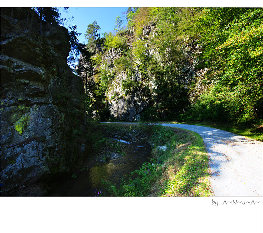 * Die Steinachklamm...*