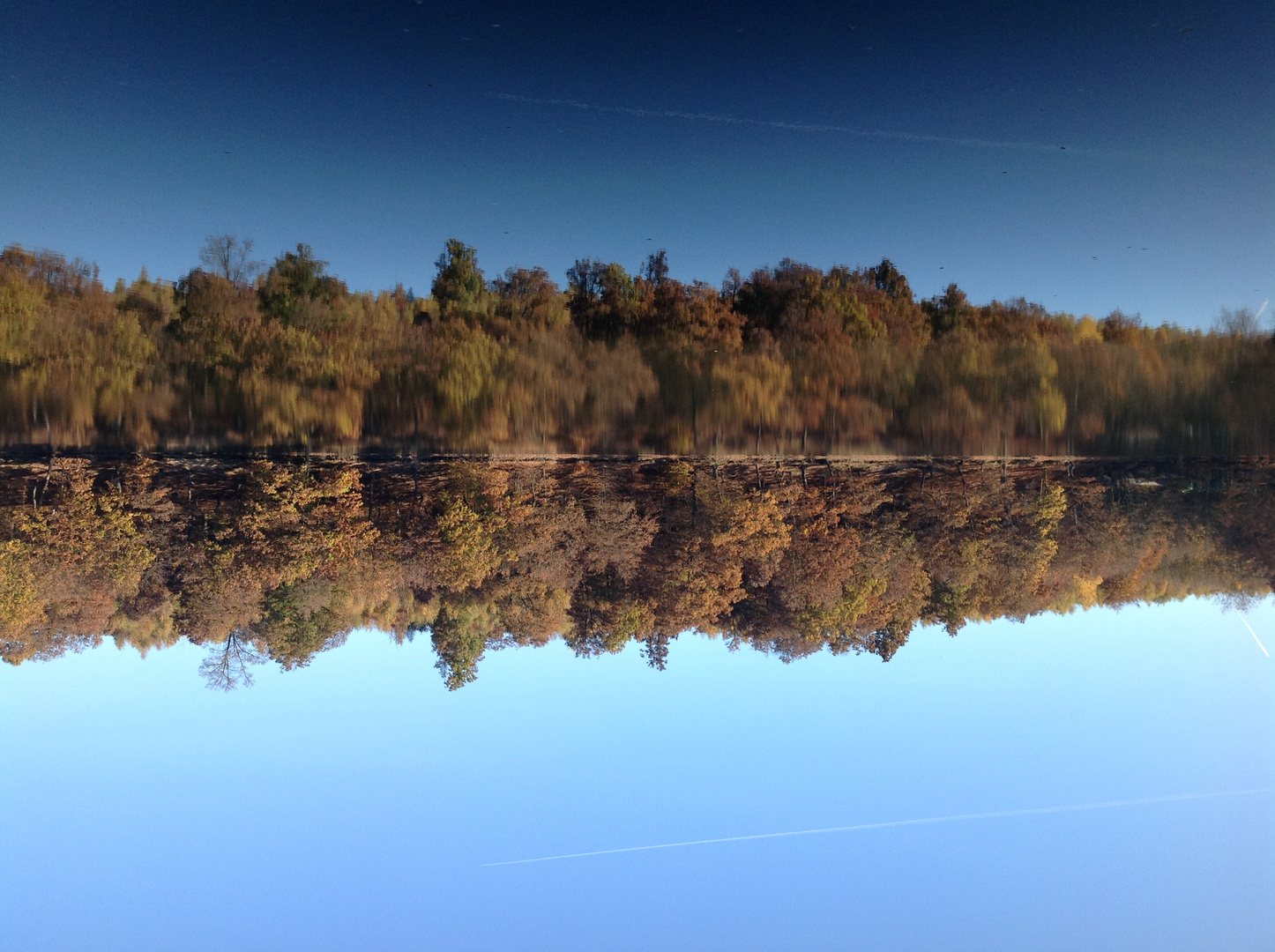 Die Steinbachtalsperre im Herbst