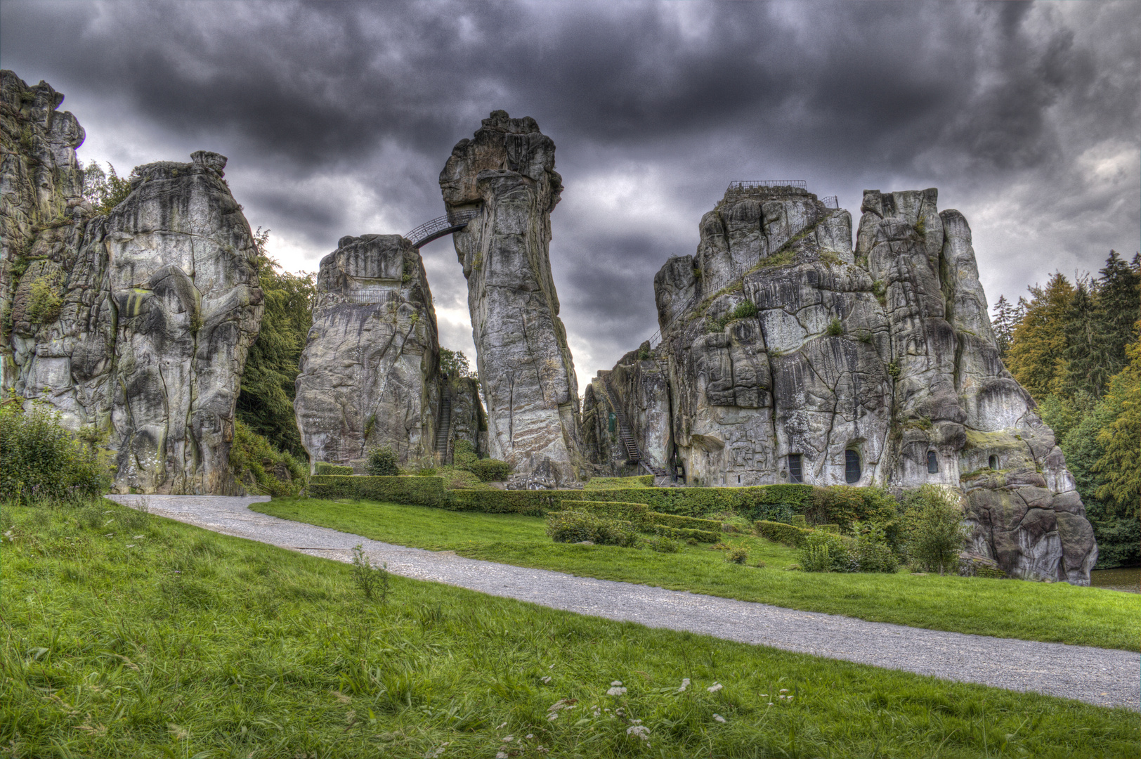 Die Steine in Exter