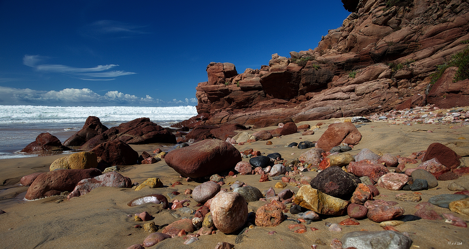 Die Steine vom Amado Strand