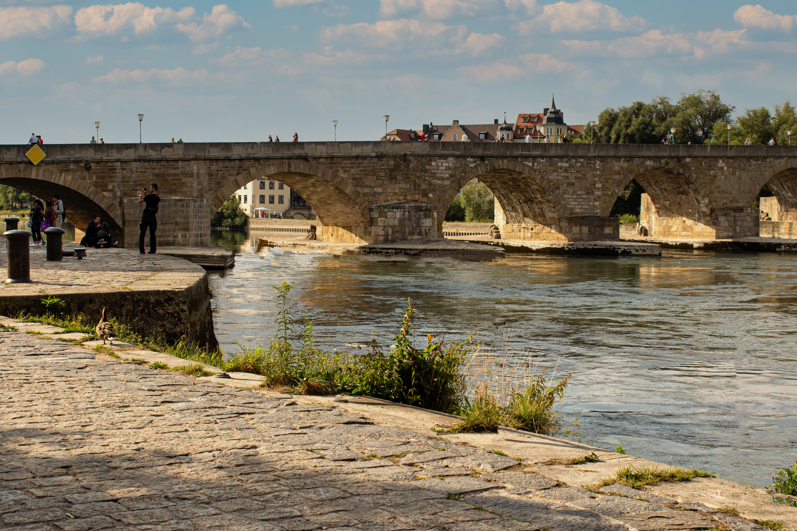 Die steinerne Brücke bei Regensburg