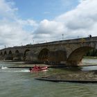 Die Steinerne Brücke in Regensburg