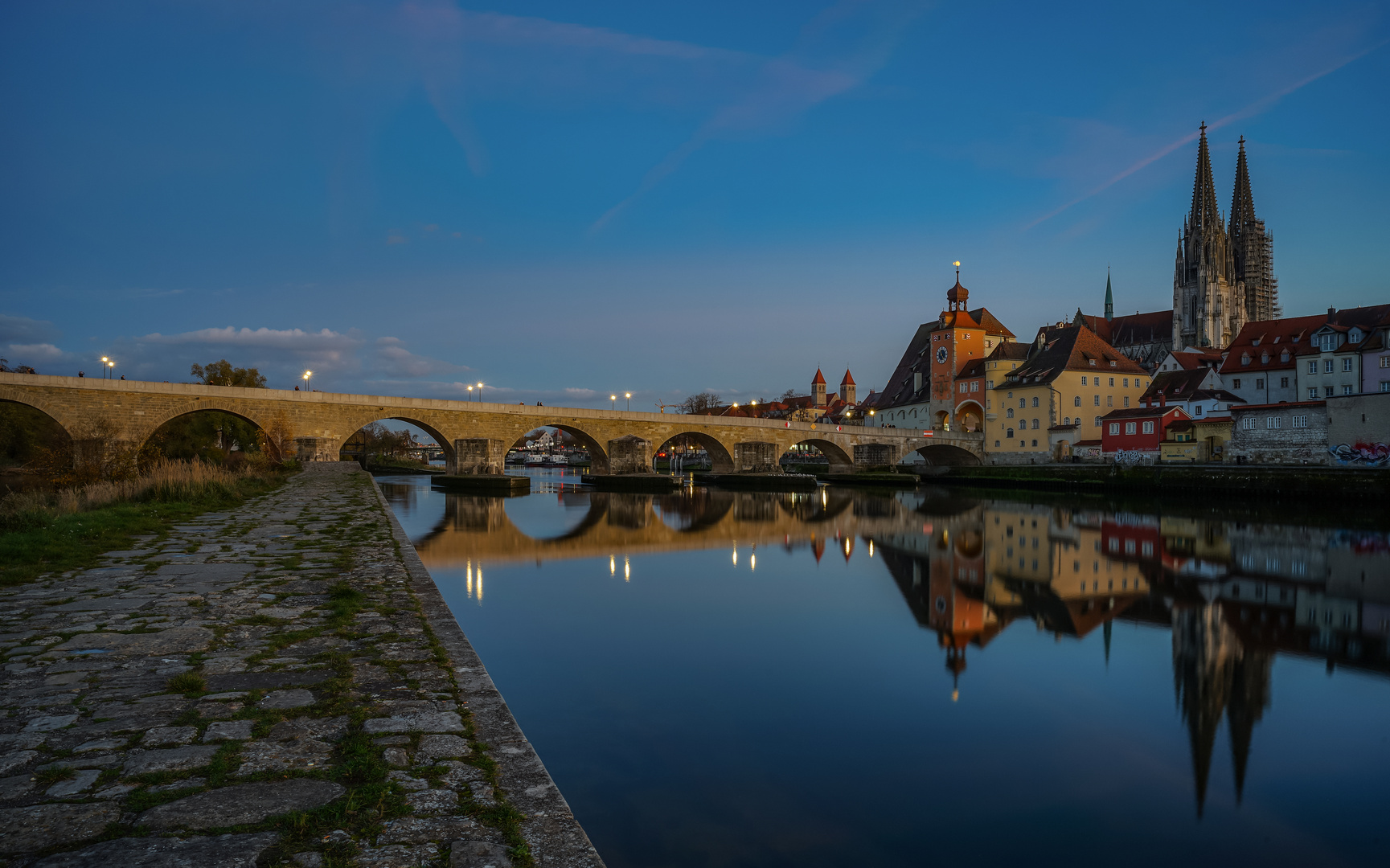 Die Steinerne Brücke - Regensburg