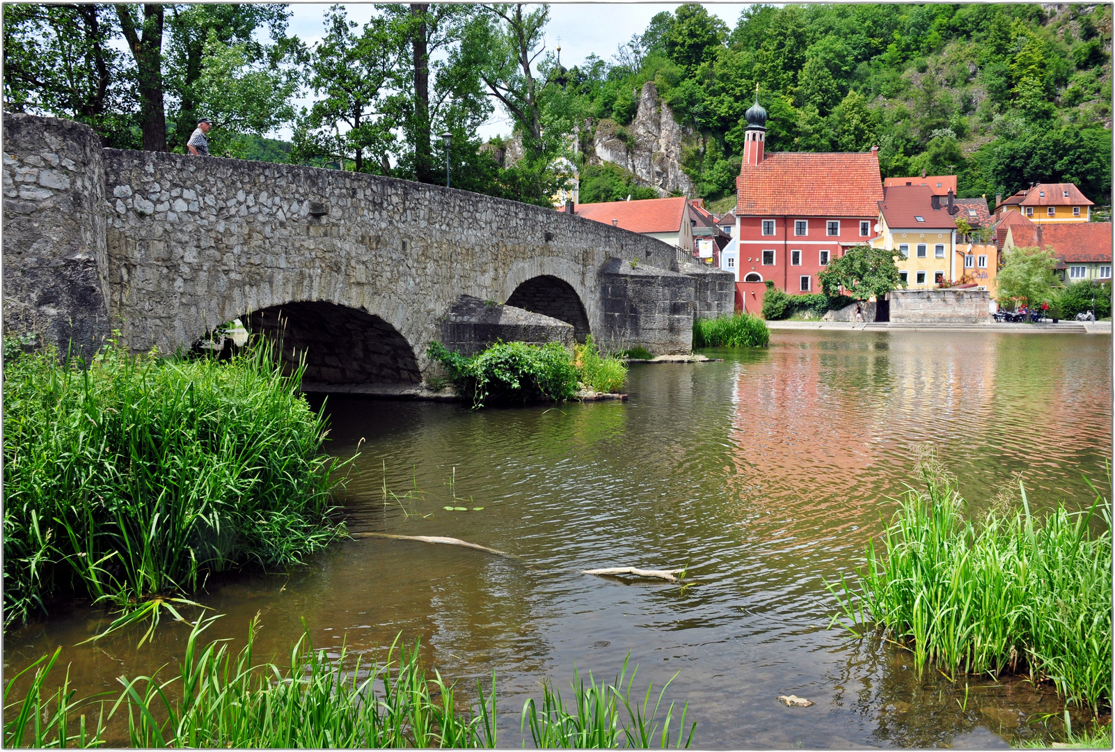 Die „Steinerne Naab-Brücke“