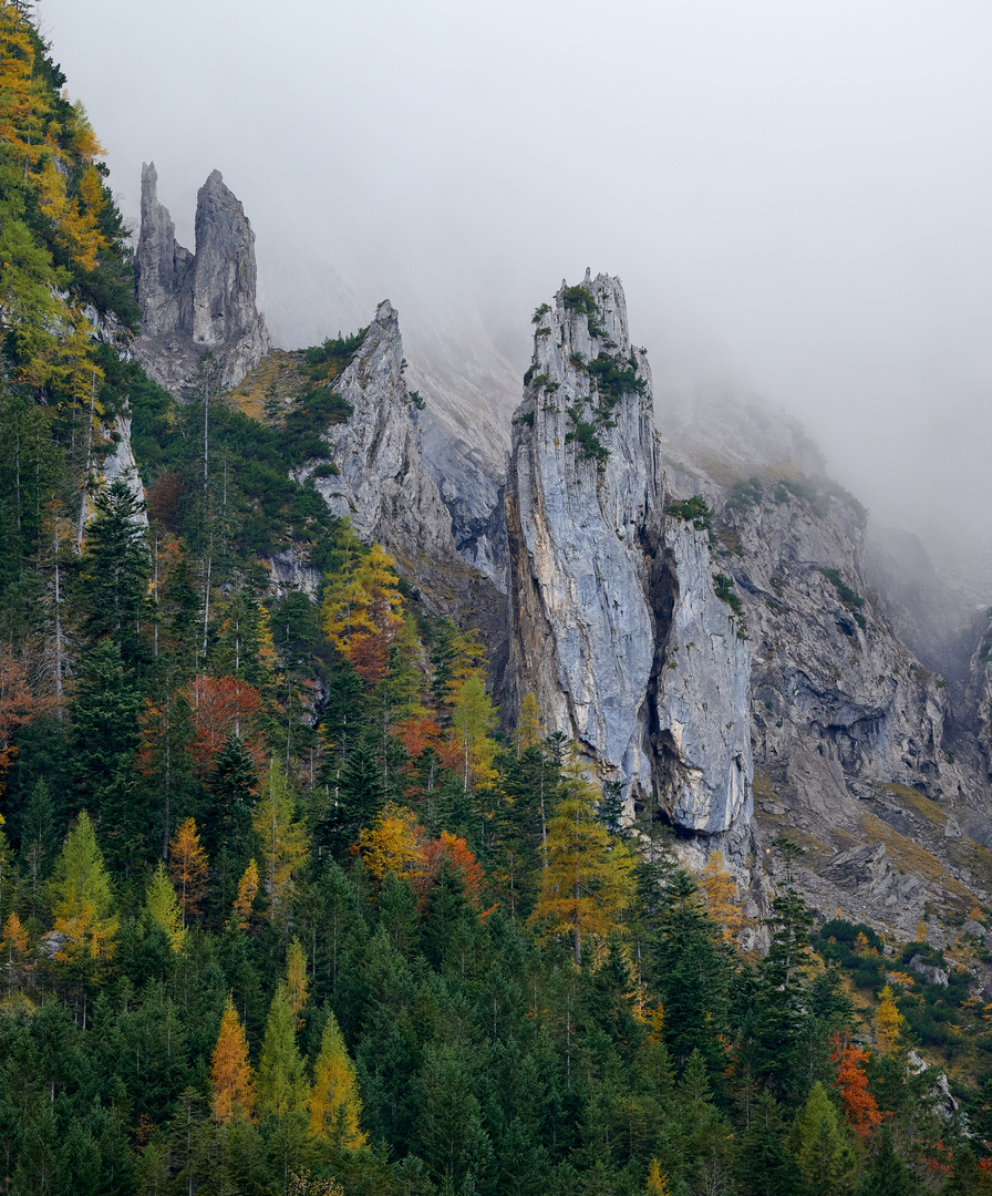 Die Steinkirche im Karwendel