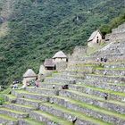 Die Steinterassen von Machu Picchu