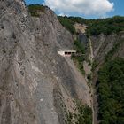 Die Stelle des Bergsturzes