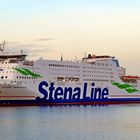 Die STENA GERMANICA in der Novembersonne