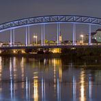 Die Sternbrücke in Magdeburg...