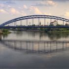 die "Sternbrücke" in Magdeburg....