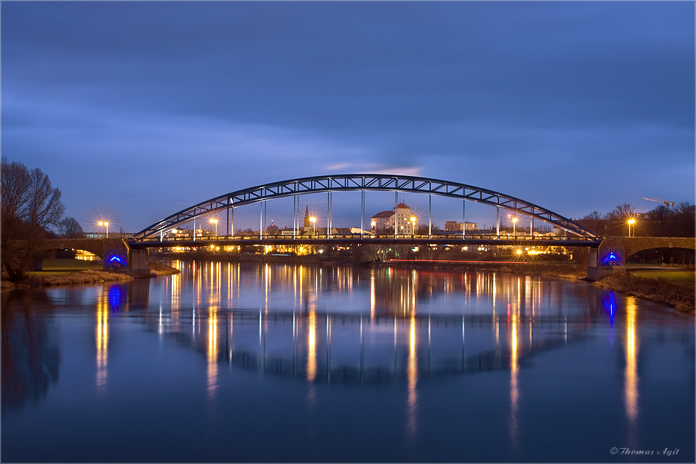 Die Sternbrücke in Magdeburg