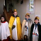 Die Sternsinger waren da