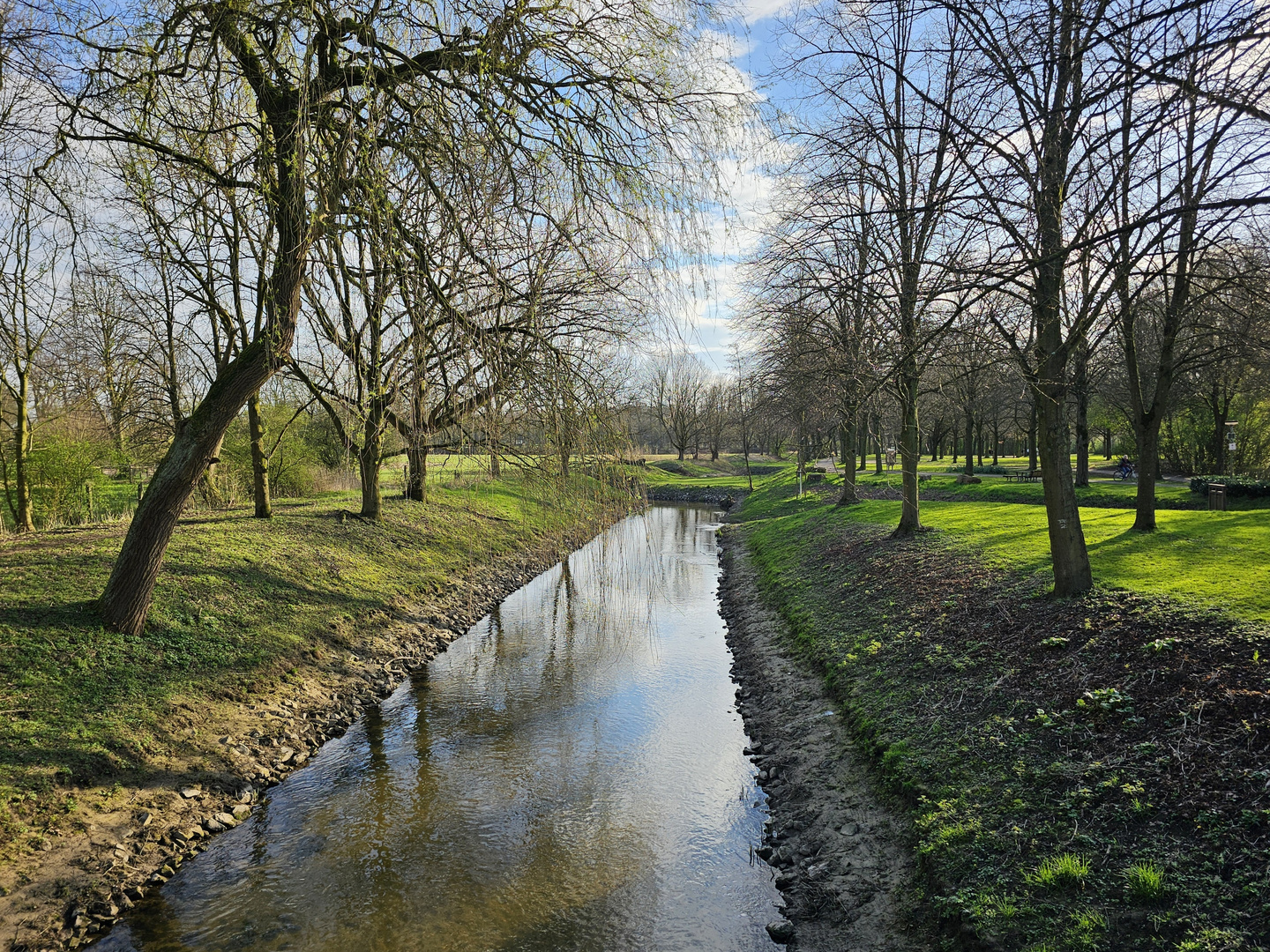 Die Stever im Bürgerpark - Senden/Westf.