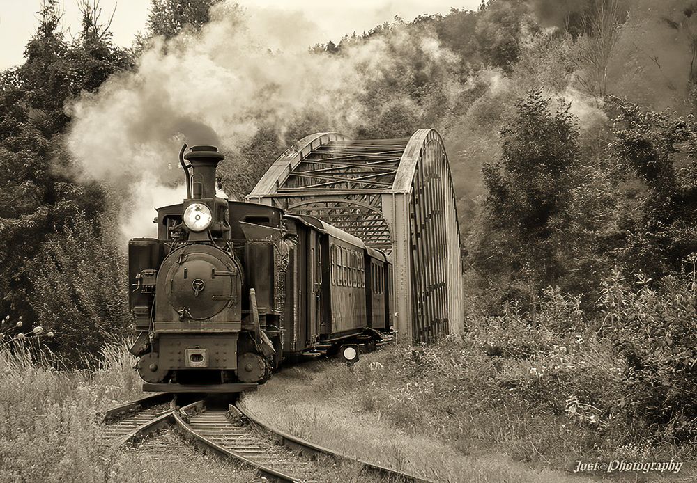 die Steyrtal-Museumsbahn ...