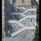 Die Stiegen zur Burg von Bratislava!
