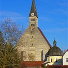 Die Stiftskirche von Laufen...