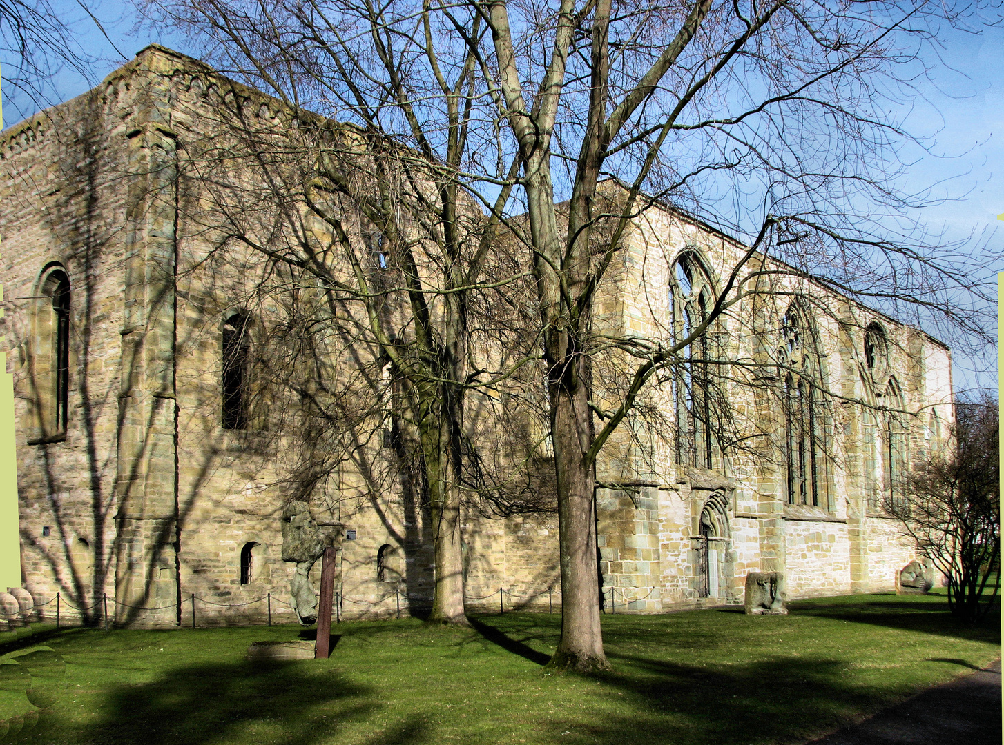 Die Stiftsruine in Lippstadt