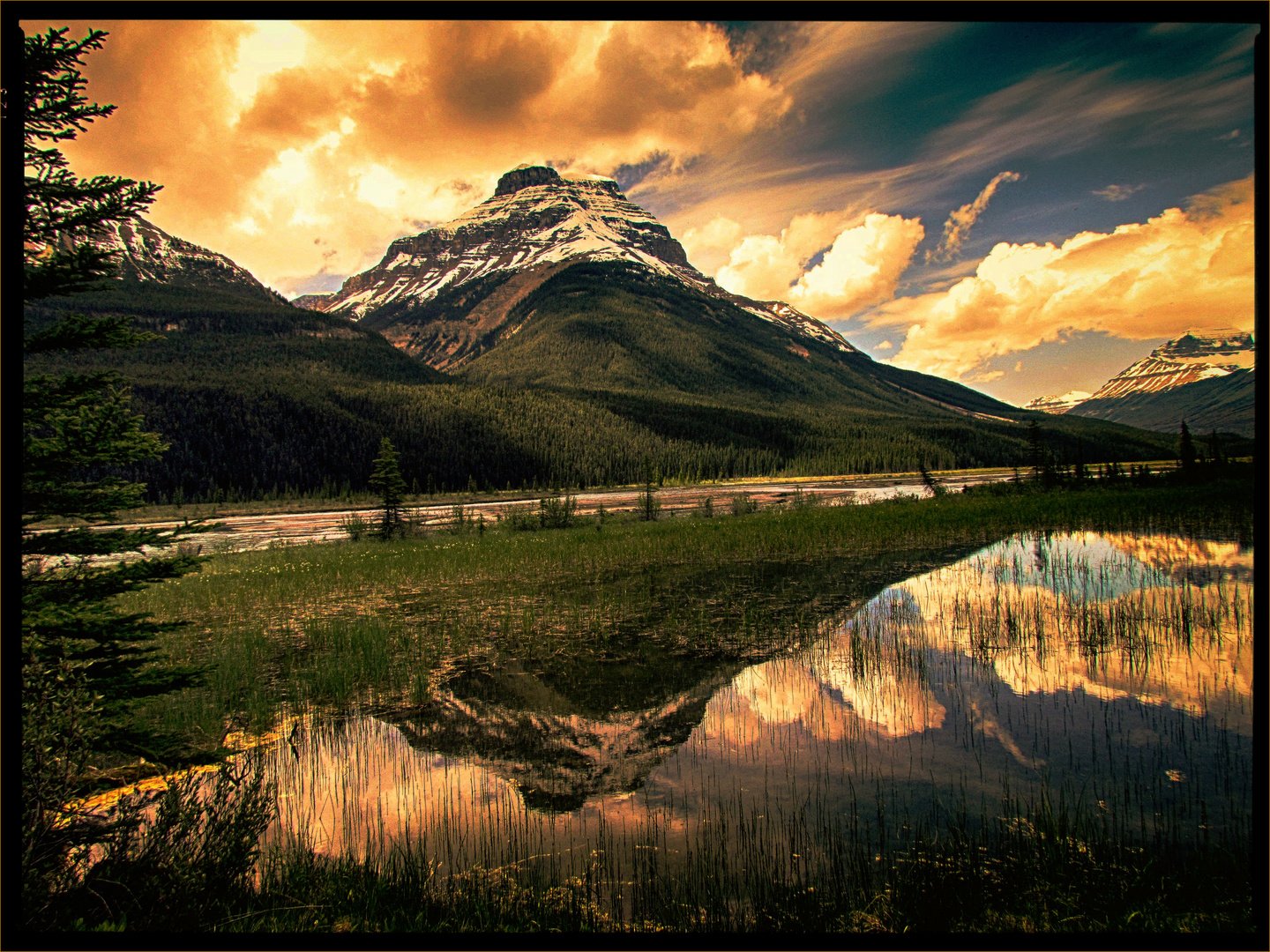 Die Stille am Bergsee