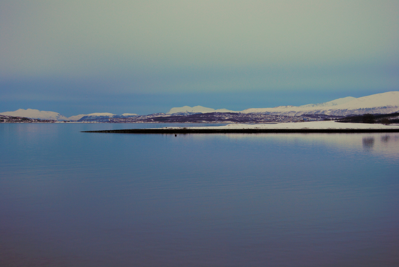 die Stille am Fjord