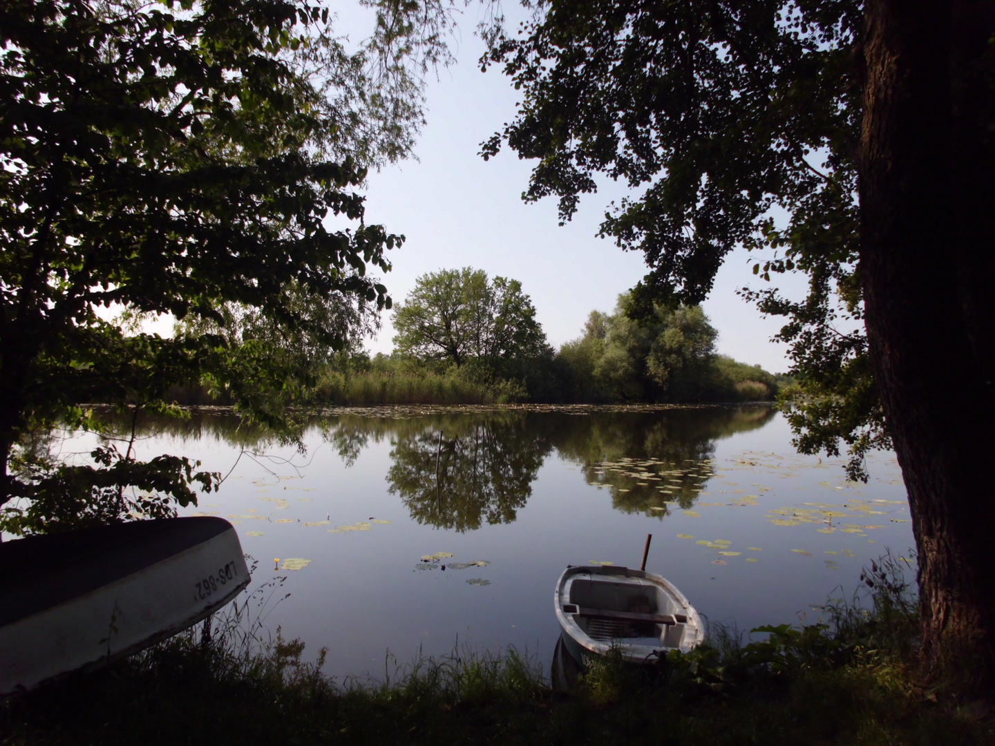 Die Stille am See.