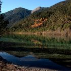 Die Stille der Berge im See...