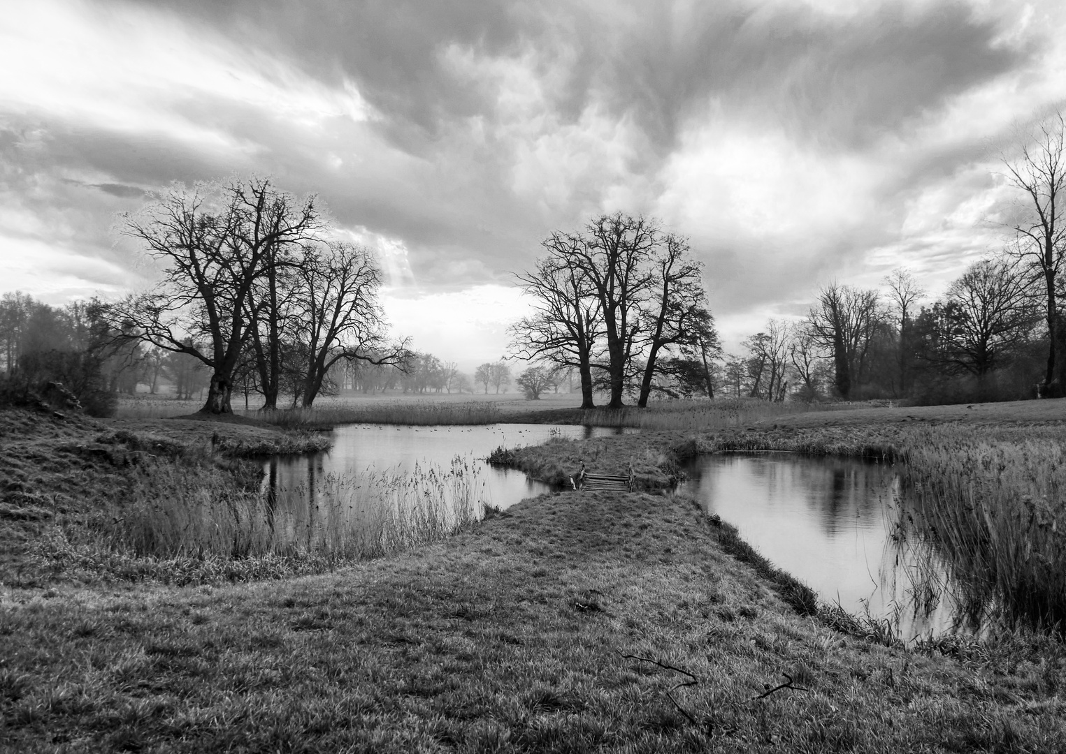 Die Stille der Landschaft