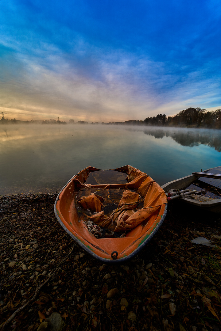 Die Stille, Morgens am See