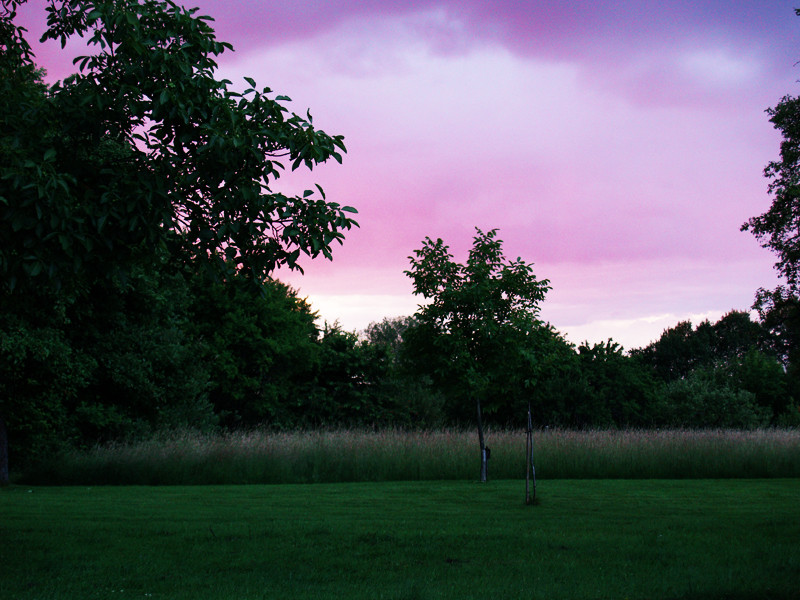 die stille vor dem sturm.