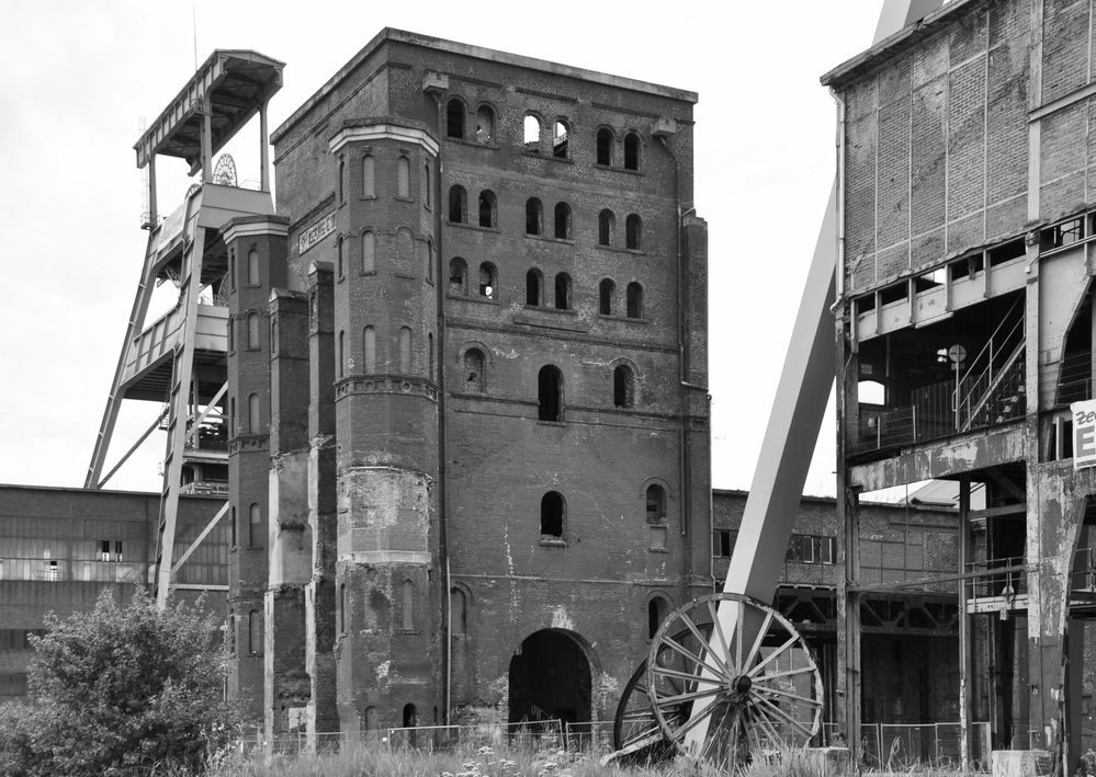 Die stillgelegte Zeche von SHermann 